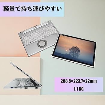 Amazon.co.jp: 【中古整備品】PANASONIC LETS NOTE CF XZ6 2in1