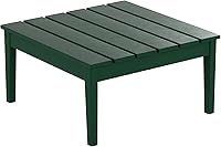 Vista 10 de WestinTrends Ashore - Mesa de centro para exteriores, 32 pulgadas para todo tipo de clima, de madera de polietileno Adirondack, mesa auxiliar