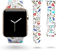 Vista 28 de Silicone Sport Watchband Compatible with Apple Watch