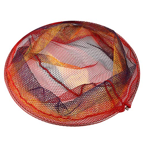 Folding Fishing Net Alvinlite Fish Net Outdoor Fishing Round Quick-Drying Net Head Color Hanging Net Fishing Tackle Accessories #TOP6