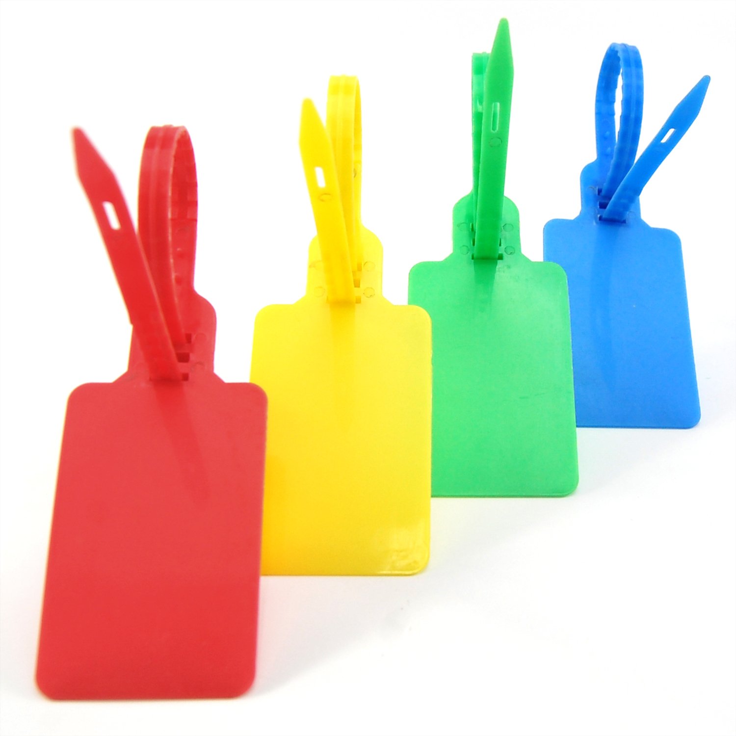 Etichette in plastica, sigilli di sicurezza sicuri antimanomissione, fiocchi numerati con denti, etichetta grande, lunghezza regolabile