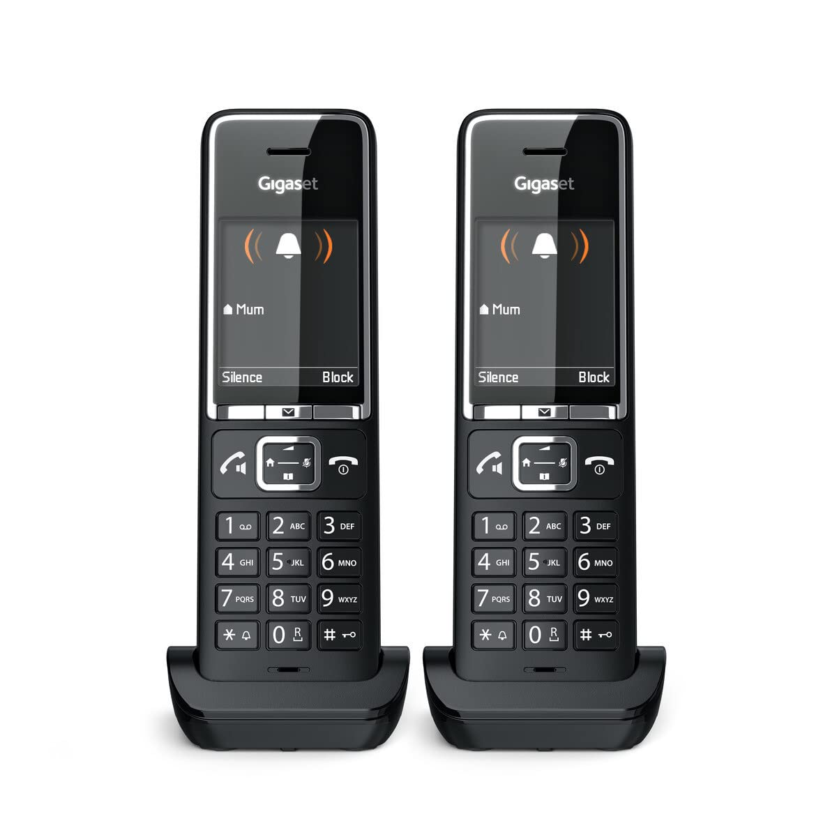 Gigaset COMFORT 550HX Telefono analogico/DECT Identificatore di chiamata Nero