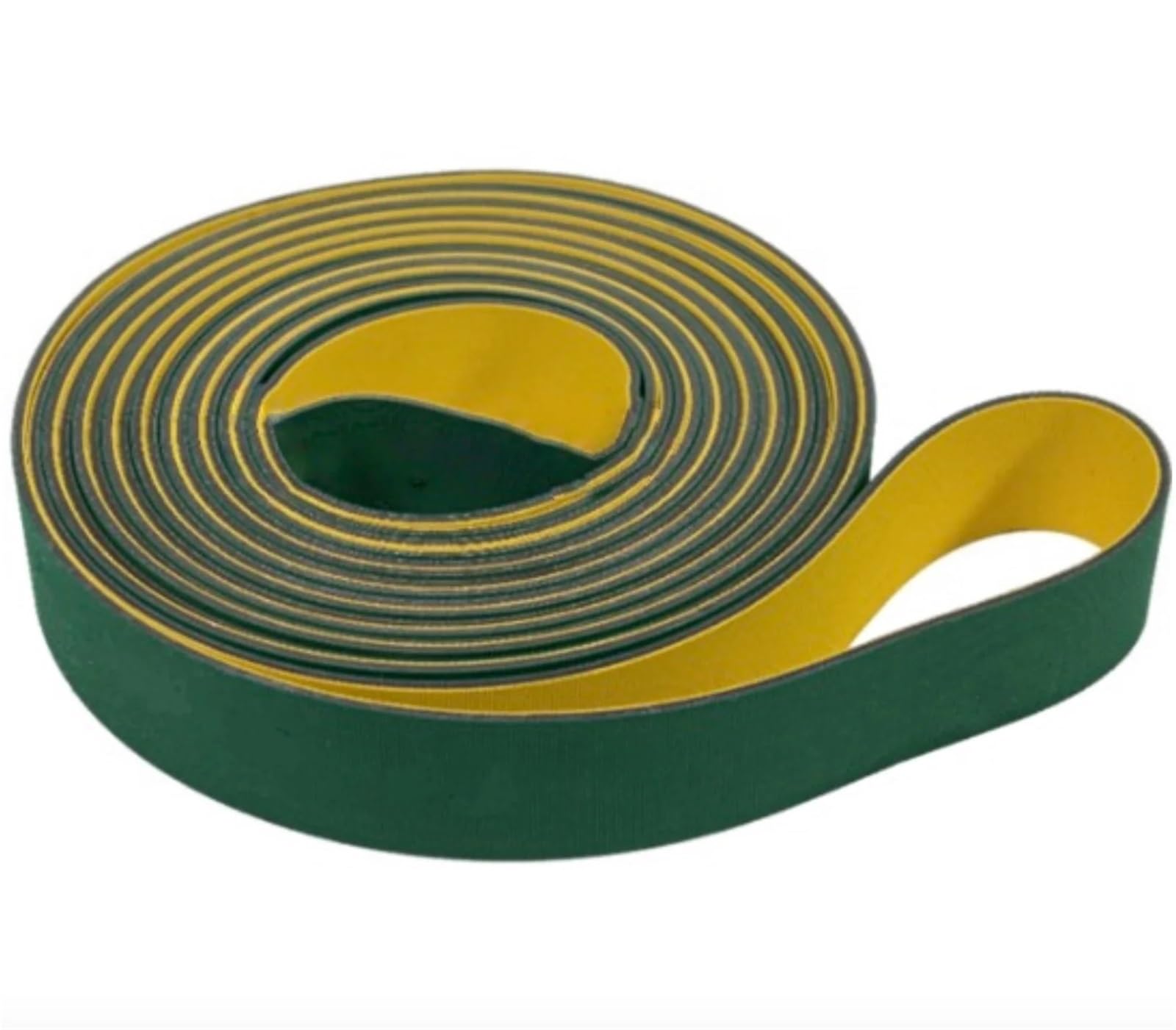Courroie de Transmission Plate en Nylon Jaune Vert, 1 pièce, périmètre de 850 à 2100 mm, épaisseur de 3 mm(1380x40x3mm)