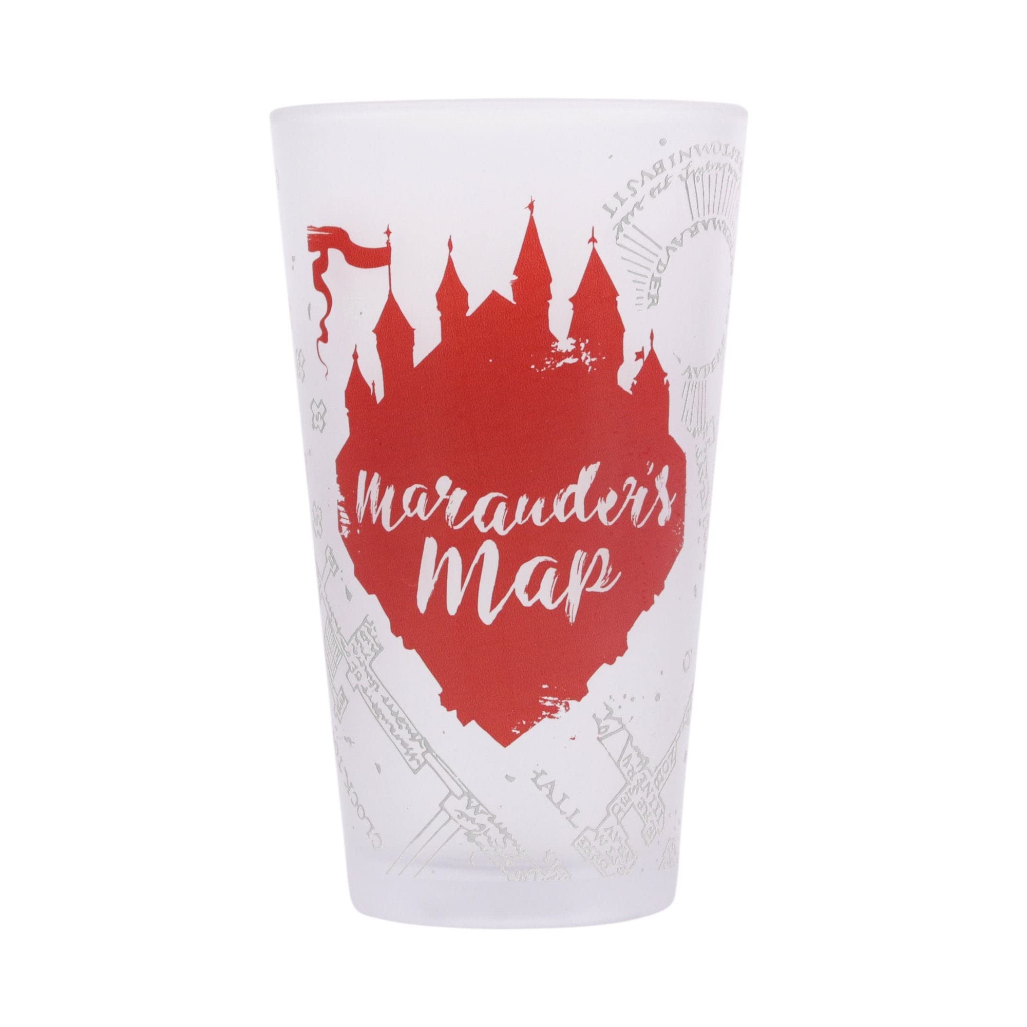 Half Moon Bay Bicchiere In Vetro Harry Potter – Tema Serpeverde, Smerigliato, Confezione Regalo