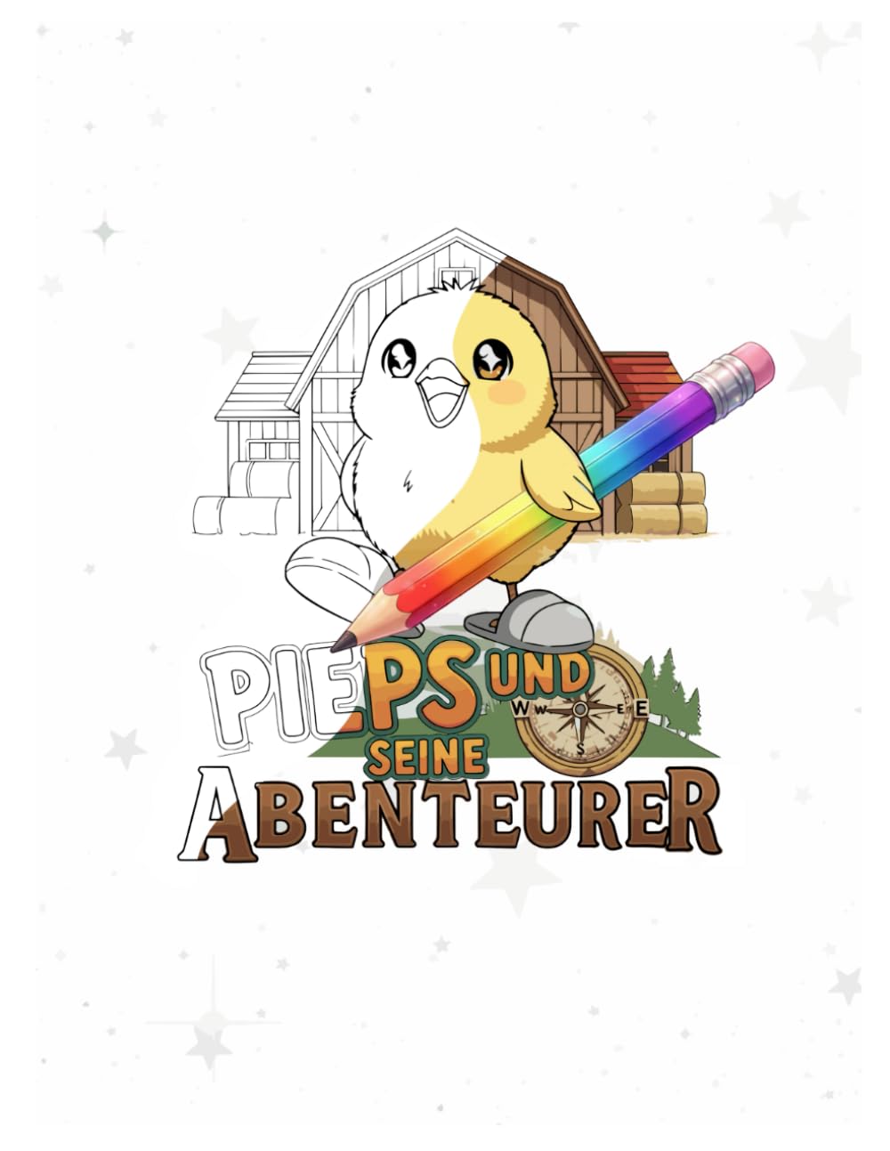 Pieps und seine Abenteurer - Das Malbuch zu Band 1