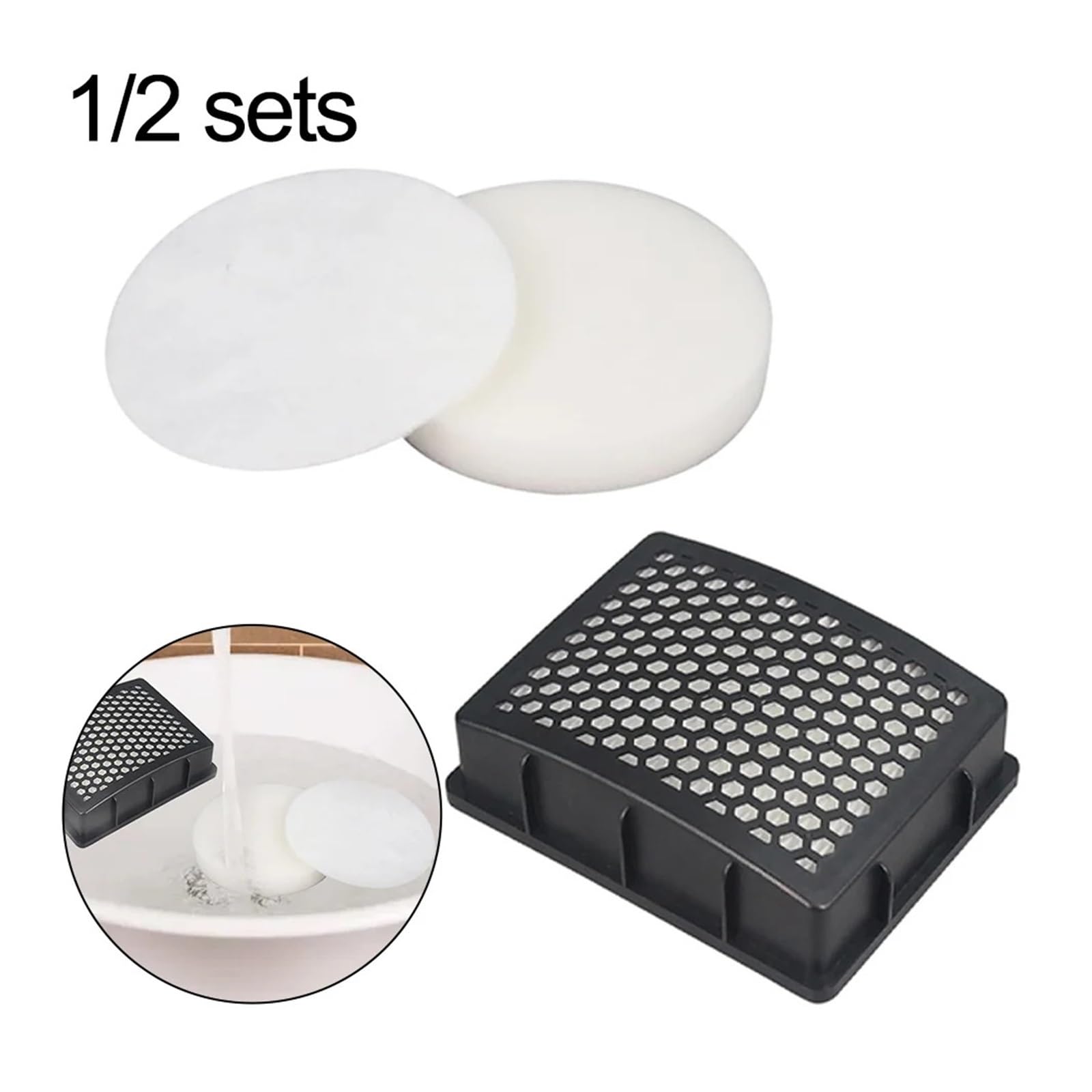 Ensemble De Mousse Filtrante For Aspirateur DU2012