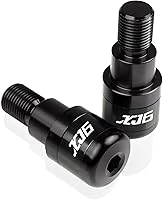 Vista 4 de Manillar de motocicleta de aluminio para manillar de motocicleta, tapa de mango para Yamaha XJ6 Diversion 2009 2010 2011 2012 2013 2014 2015 2016