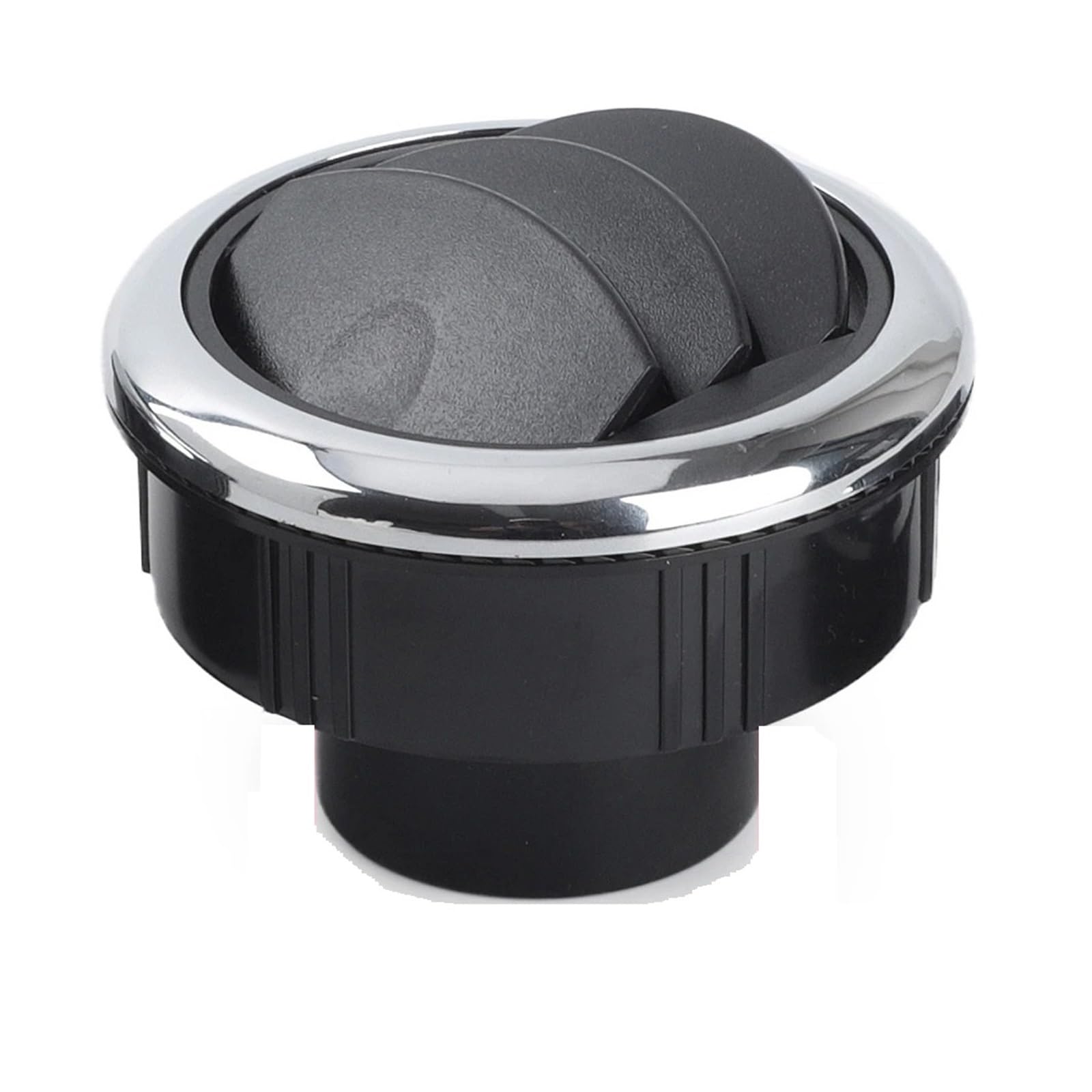 Vavgkdkpzb 80Mm 46Mm Air Vent Grilles For Camper For Caravan Rv 80Mm Universal Car Vent Front Dashboard Air Flow Conditioning Deflector Knob Rotation Outlet Abs Plastic Air Vents(80Mm 46Mm)