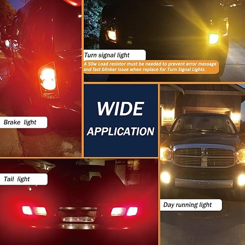 Miniatura 7 de GIVEDOUA Bombilla LED 3157 súper brillante 3156 3156A 3056 3057 4057 3157 4157 T25 para luces de freno, luces de marcha atrás de respaldo, luces