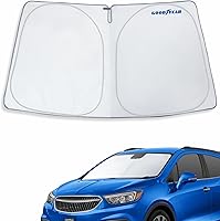 Vista 71 de Goodyear Parasol plegable para parabrisas Ford Edge 2015-2024, accesorios de automóvil, cubierta de parasol, parasol para parabrisas de automóvil