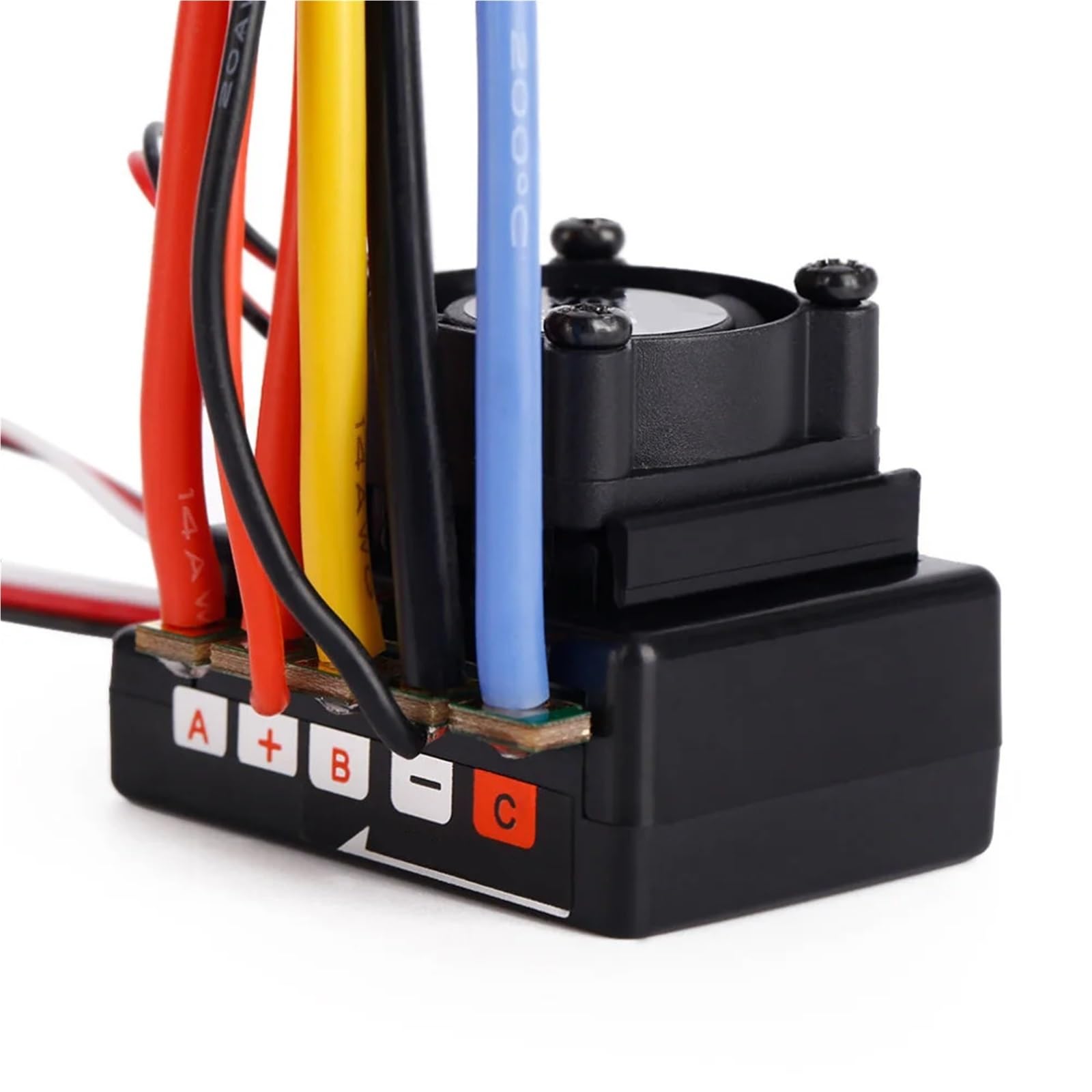 Per 1/10 80A Brushless ESC Regolabile Sensored Sensorless Truck RC Auto Aggiornamenti Parti Modello Accessorio Modificato Di Ricambio Unidirezionale ESC