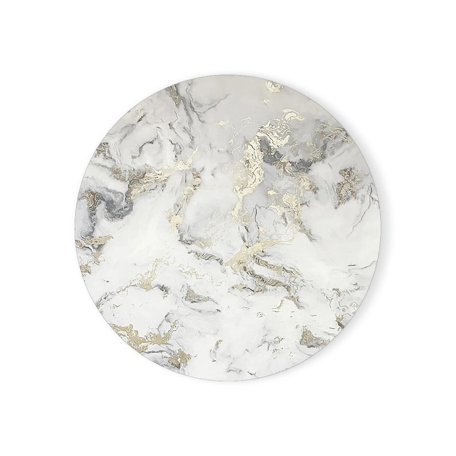 2pcs White Marble Coaster Absorbent Ceramic Coasters With Cork Base Cute Table Cup Stone for kitchen(Color8)