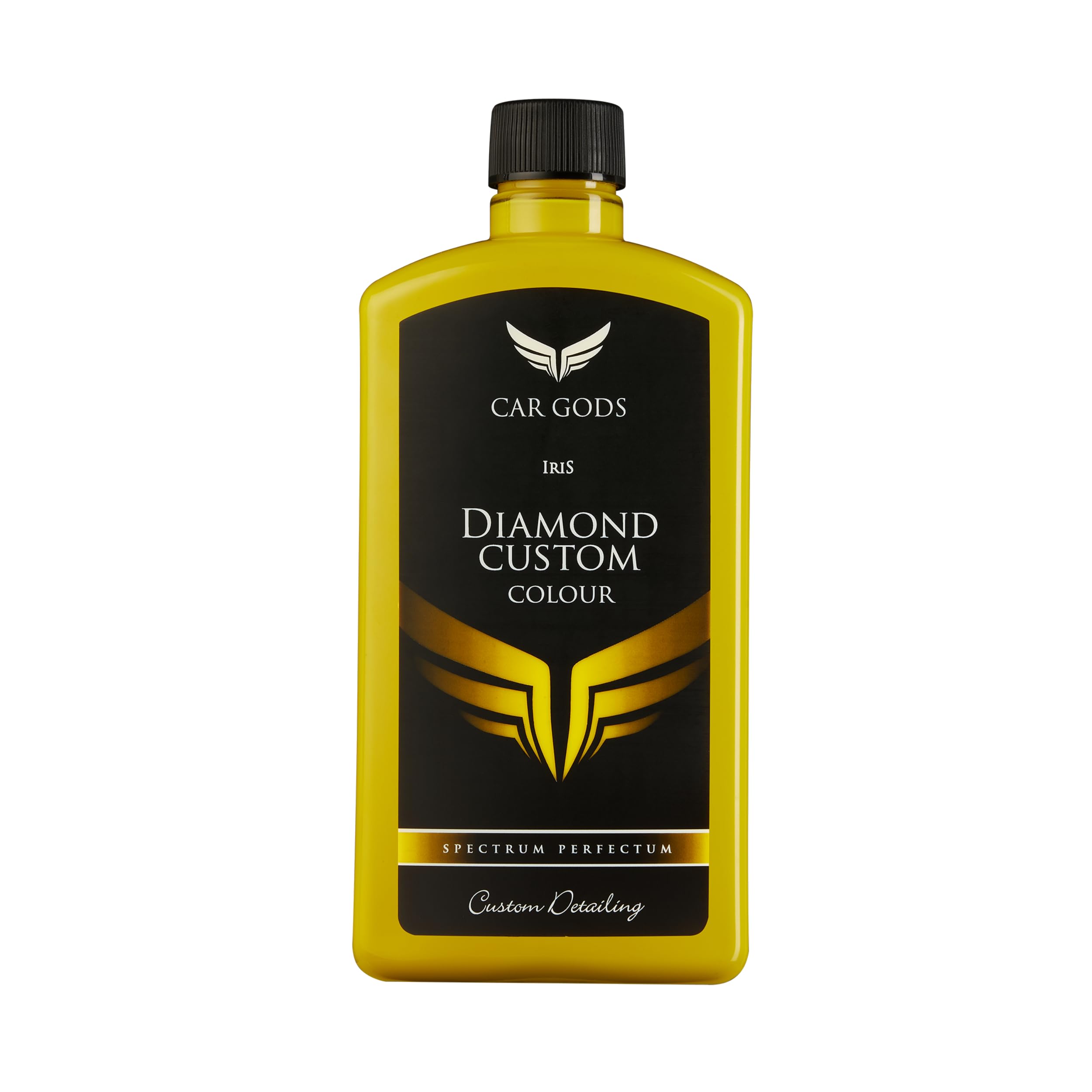 Car Gods Iris Custom Color Yellow 3-in-1 Polish Wax Colour Restorer & Scratch Remover 500ml - 16 Colours Available
