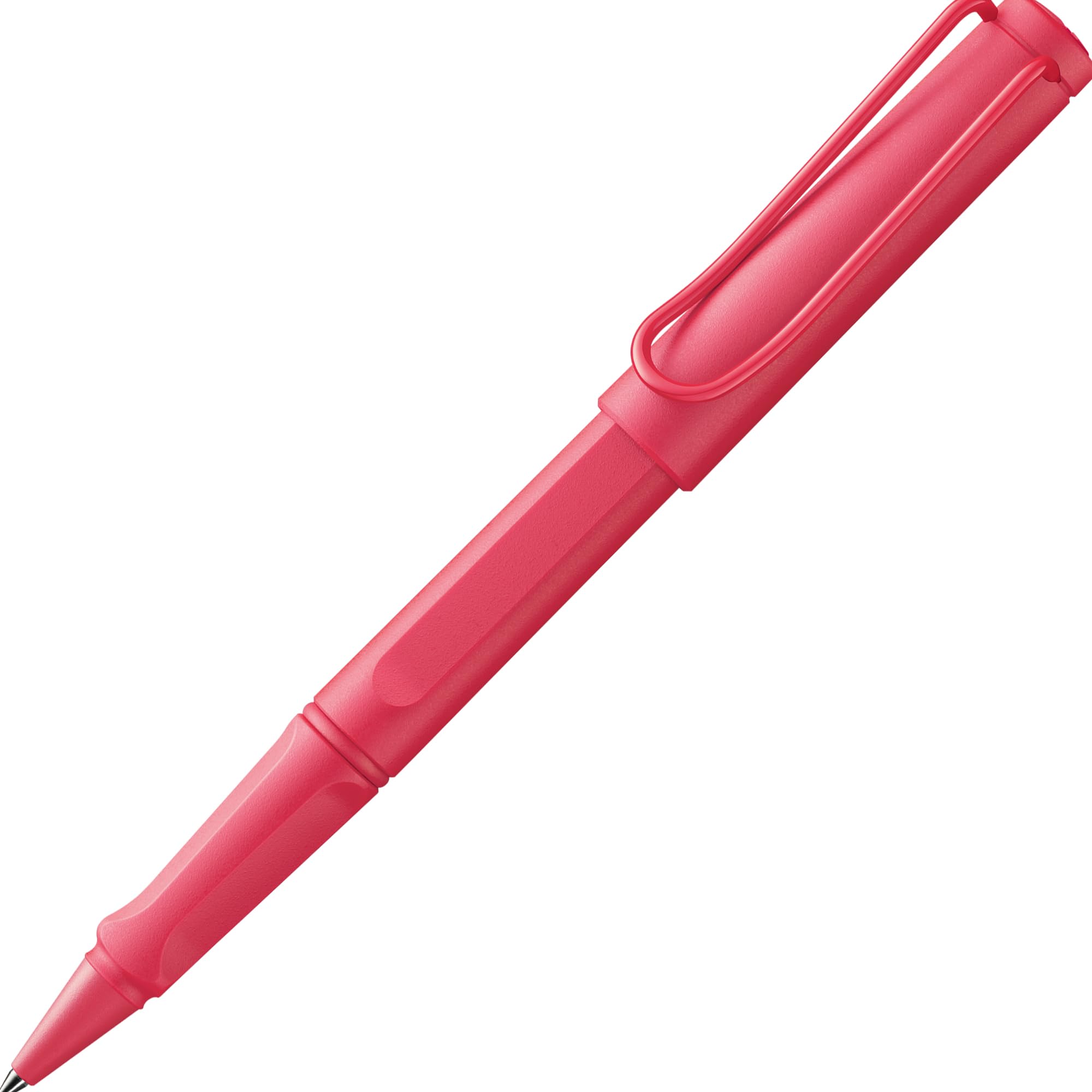 Lamy safari sunset - Rollerball Pen with ergonomic grip & line width M - for pleasant long writing - made of robust ASA plastic - including rollerball refill M 63 in black