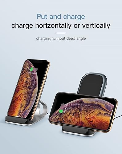 Miniatura 4 de Soporte de metal Qi cargador inalámbrico 15W para Doogee S89 S90 S95 S96 S97 S98 Pro S88 Plus, Ulefone Armor 14 13 11 11T 10 9, Blackview BV9700