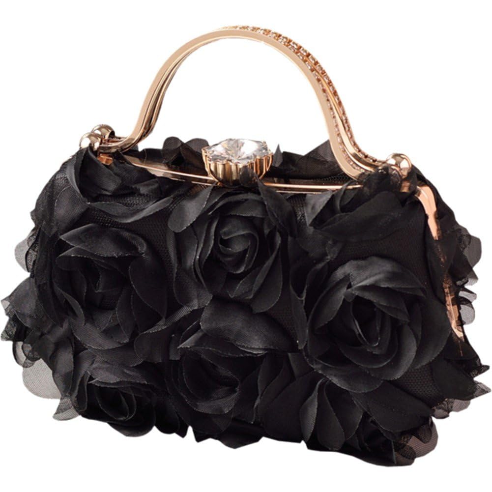 Pochette de soirée chic en satin pour ranger ses essentiels au mariage et au bal