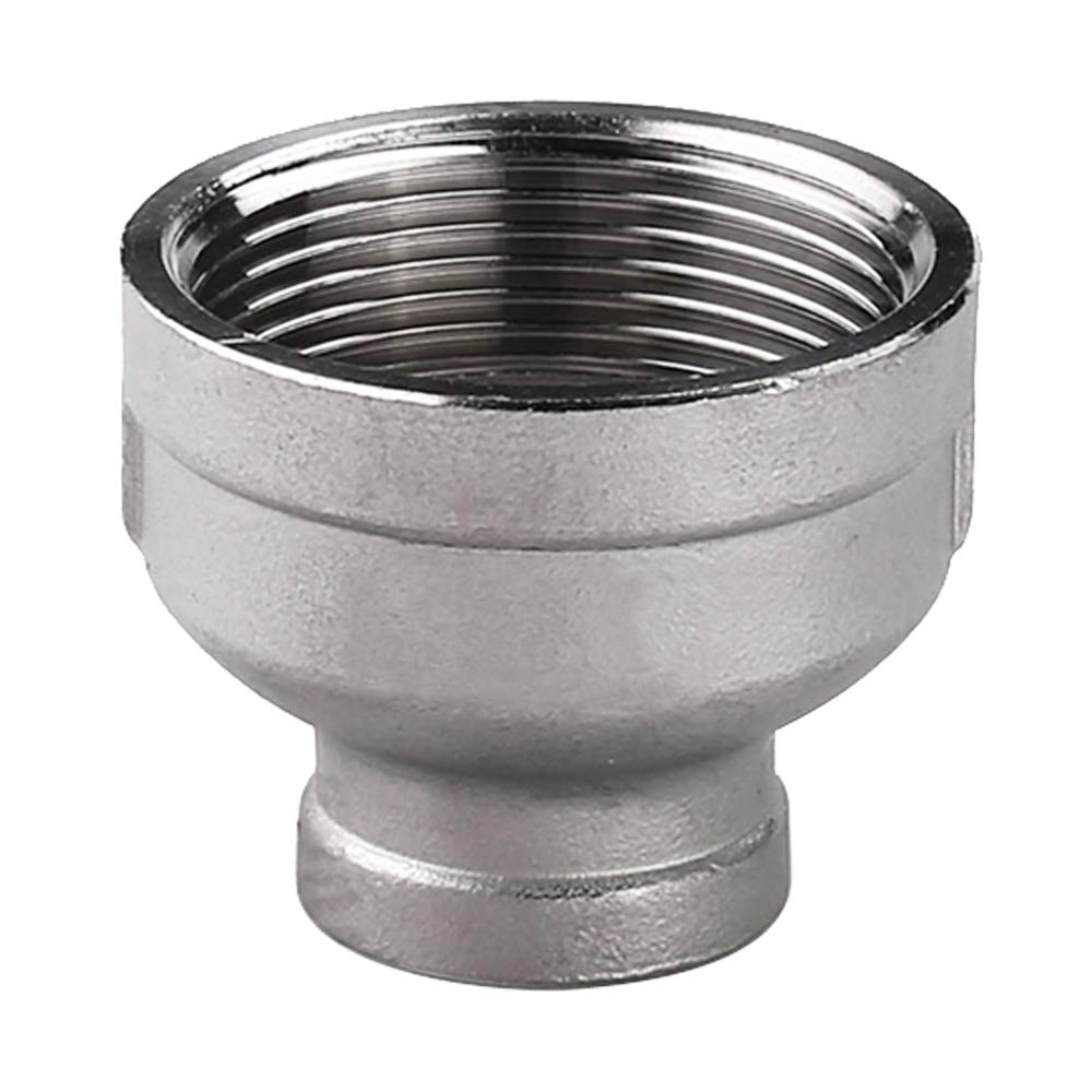 Manguito reductor de acero inoxidable 304 NPT hembra 2 x 1-1/2 1