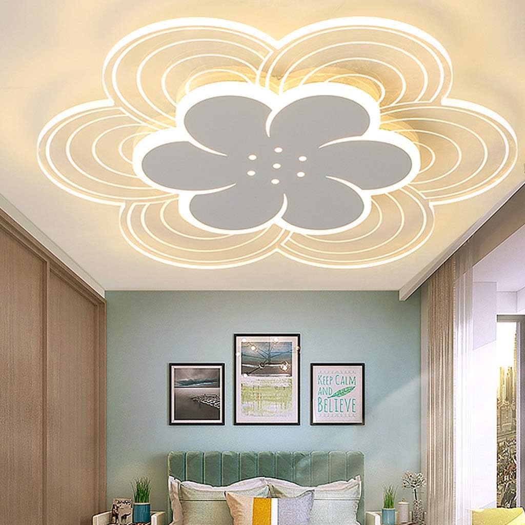 Best LED Dimmable Ceiling Light Minimalist Living Room Lamp with Remote Control Cloud Acrylic Design Ceiling Bedroom interior Decor Lighting Dining Room Chandelier Restaurant Light Fixtures (Gold,45CM)/Pro