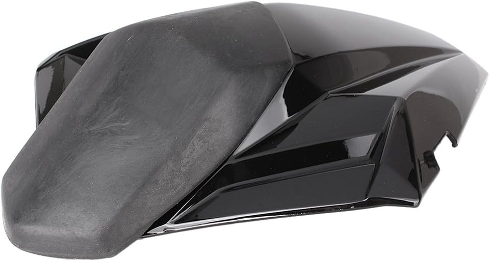 Chcury1 1 x Rear Pillion Seat Cowl Fairing Cover Seat Cowl Cover for Kawasaki EX300R 13-15 / Z250 13-16 Black