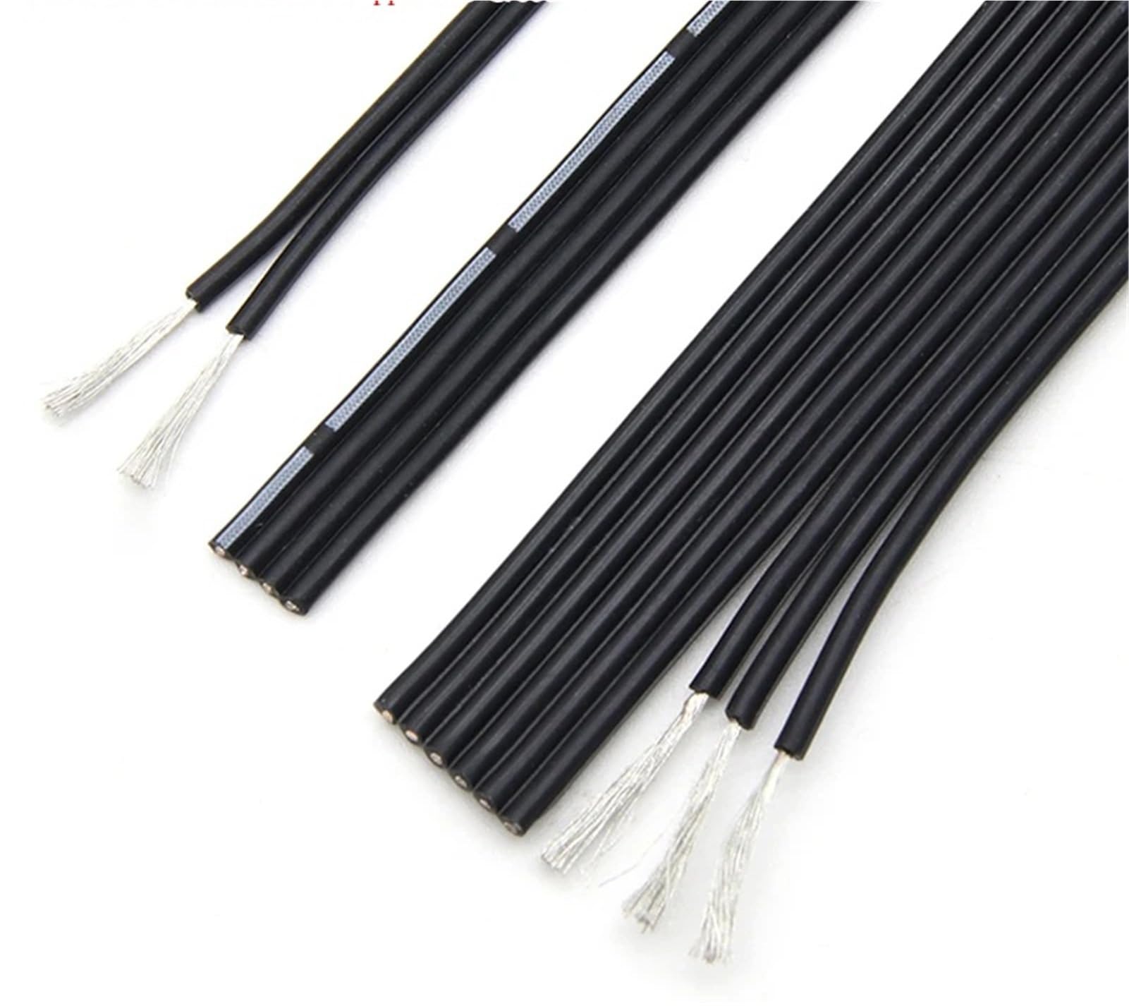 10M silikonowy przewód równoległy 30 28 26 24 22 20AWG wielordzeniowy kabel elektryczny 1 szt.(5Px20AWG)