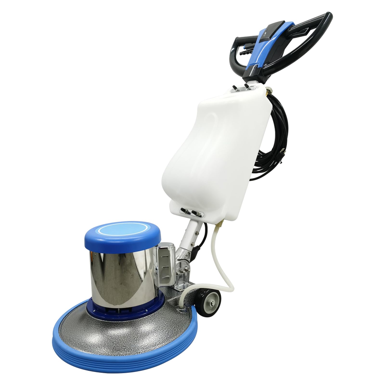 Floor Scrubber Buffer Polisher Commercial Floor Scrubber Machine 17" Tile Floor Cleaning and Polishing Machine 110V 1100W