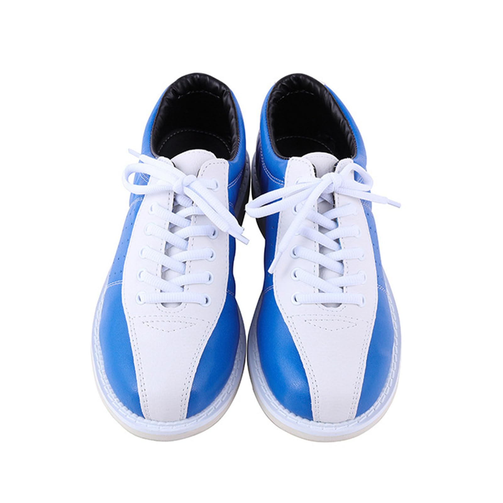 JiuQing Bowlingschuhe Herren Damen Anfänger Mikrofaser Gleitsohle Indoor-Bowling-Trainingsschuhe