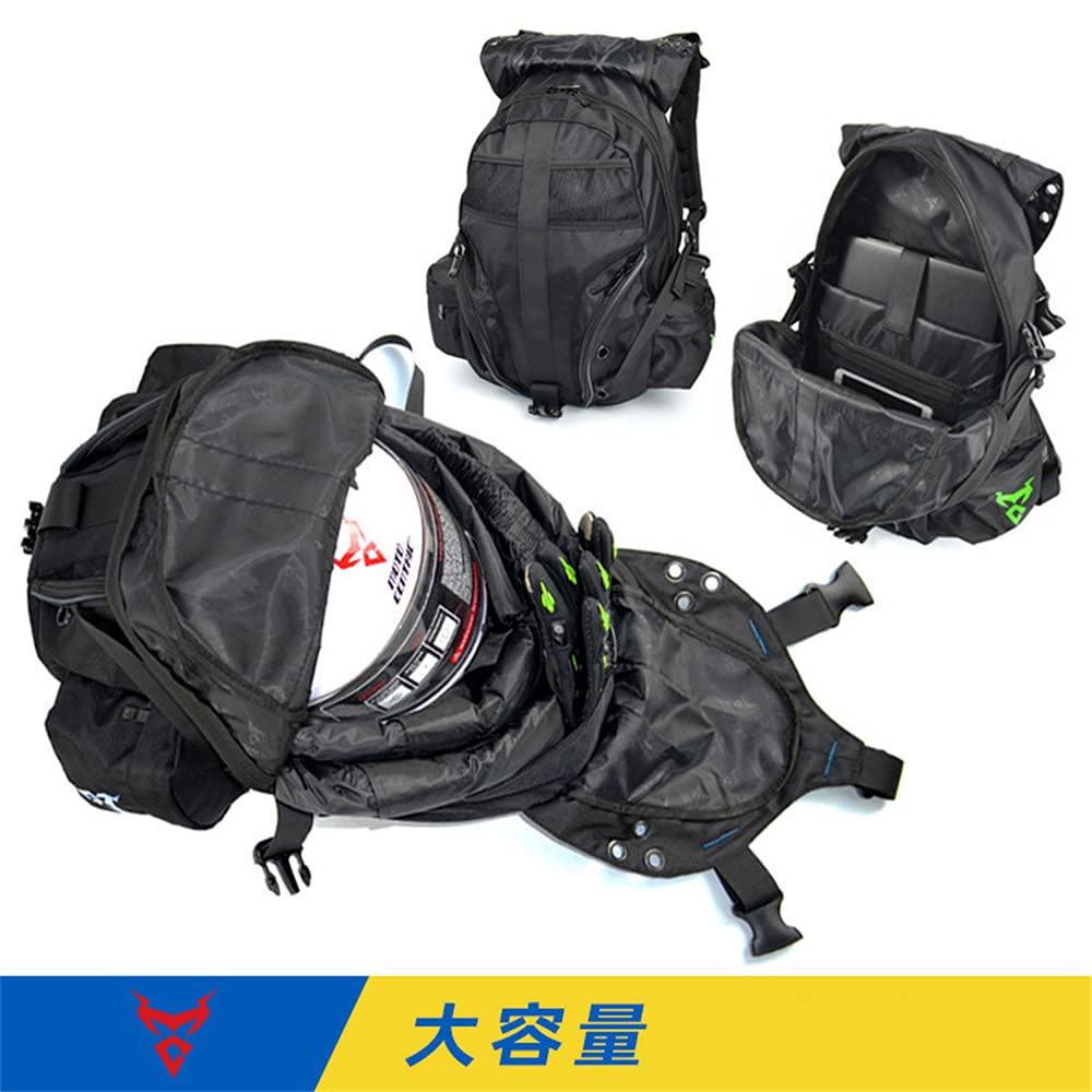 Amazon | バイク用 バックパック ヘルメット収納 リュックサック