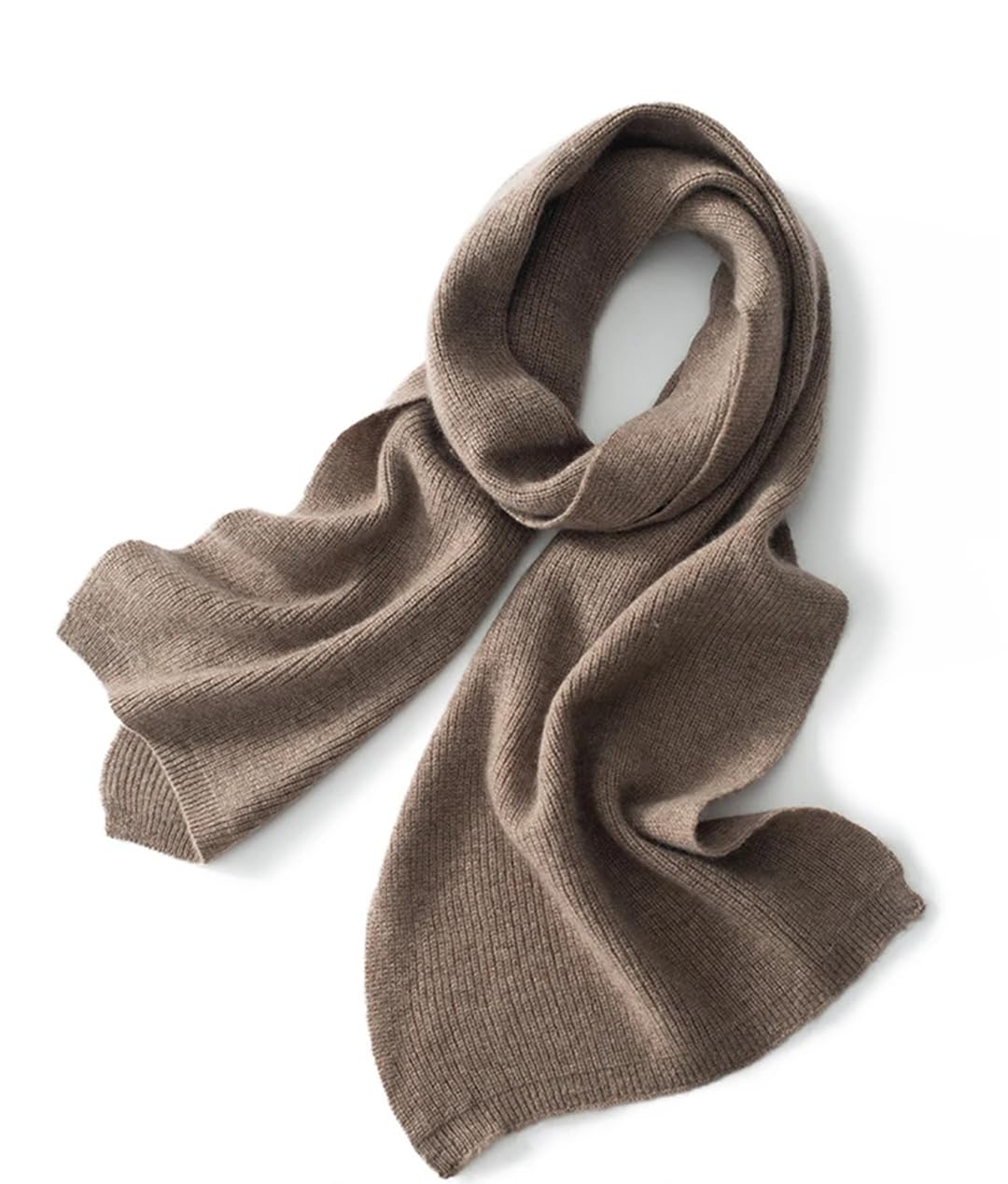 Bufanda unisex de cachemira chal de invierno bufandas de punto de cachemira mujeres hombres cálido color sólido chal