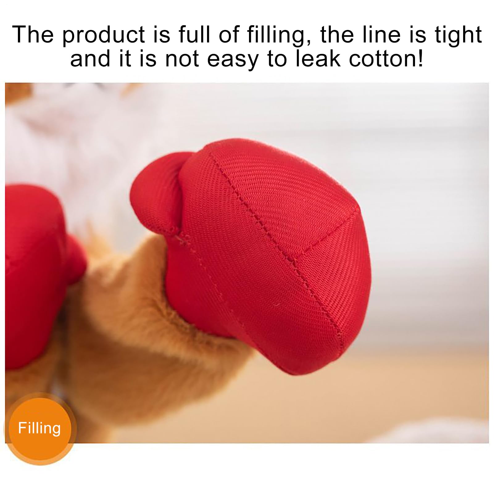 Títeres De Mano - Muñeco De Peluche Parlante para Cuentos - Títere Interactivo Boxeo con Brazo Retráctil para Niños 3+ Años Fiestas Colegio Cuentos Relleno Huevitos Pascua