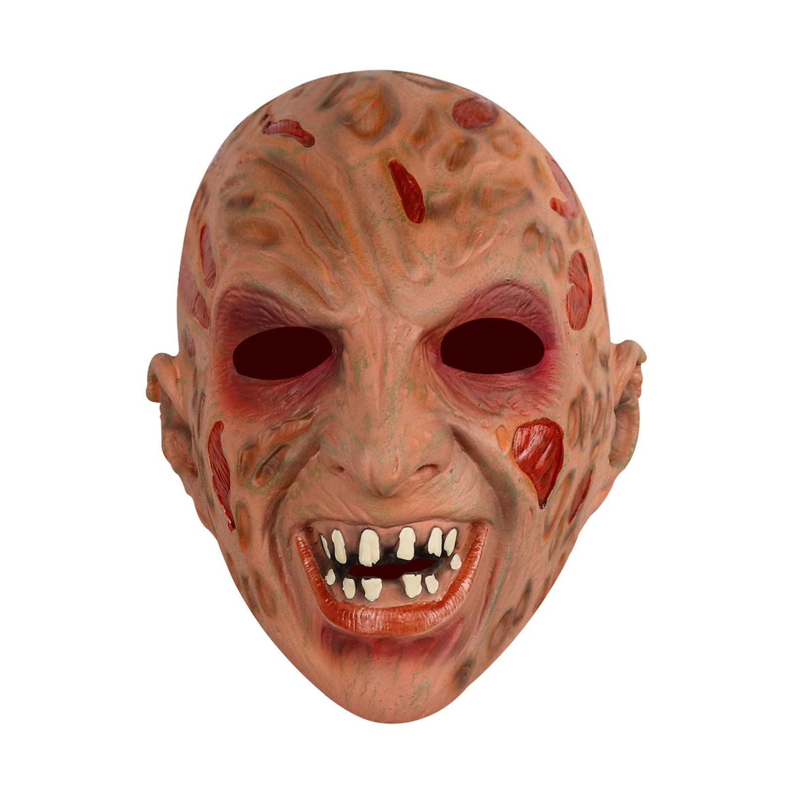 Tiuyii Freddy Mask Horror Cosplay Prop - Scary Halloween Costume for Party Supplies