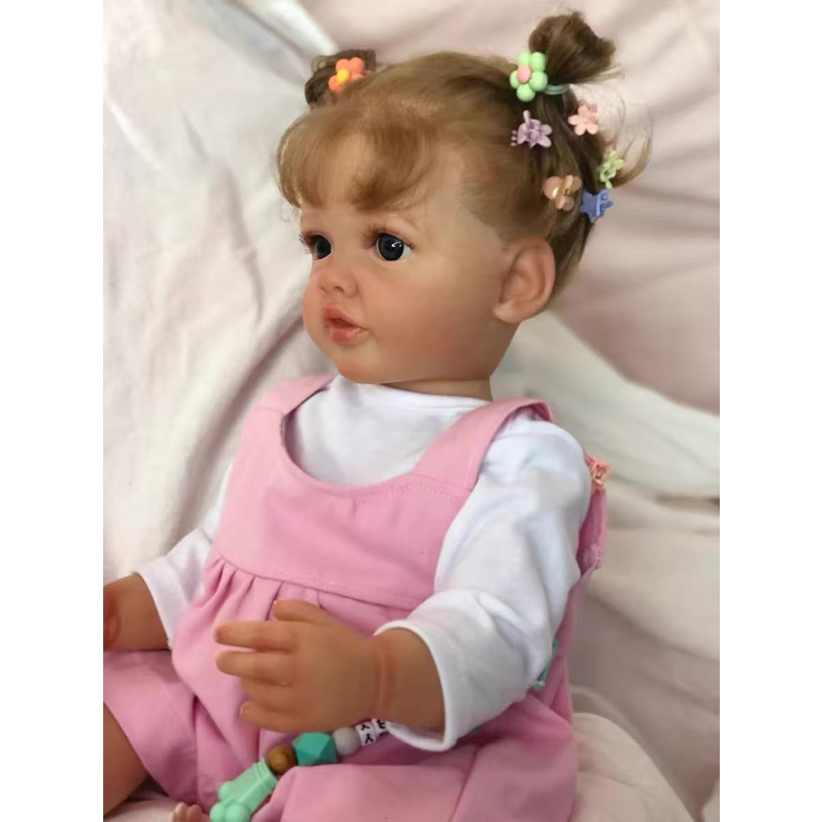 TKYFOYS 22 Inch 55cm Reborn Baby Dolls Silicone Full Body Handmade Xmas Gift Reborn Toddler Newborn Dolls Boy Girl Toy Gift - Image 3