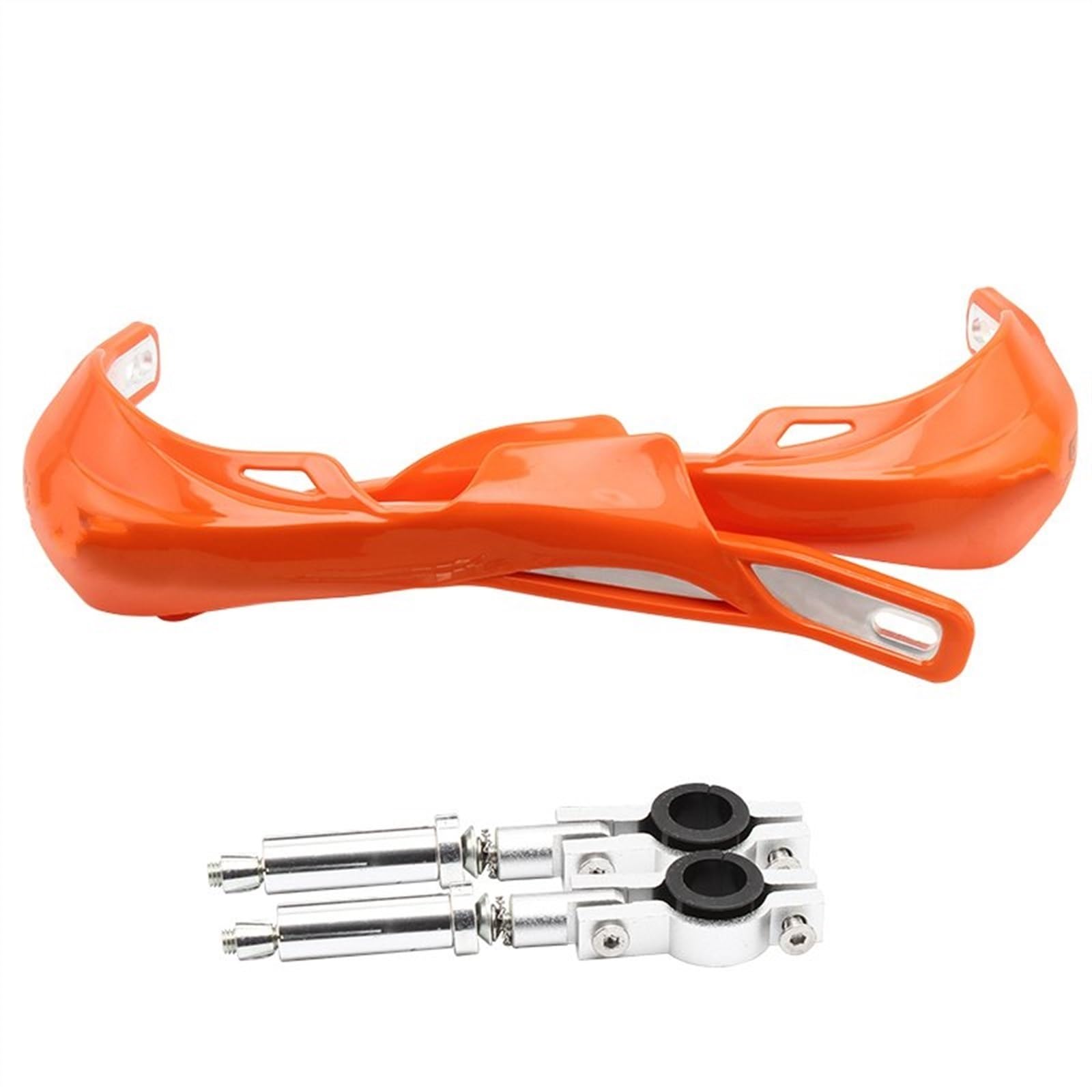 Componentes Protectores De Mano para Manillar Motocicleta 22MM Y 28MM para Suzuki(Orange)