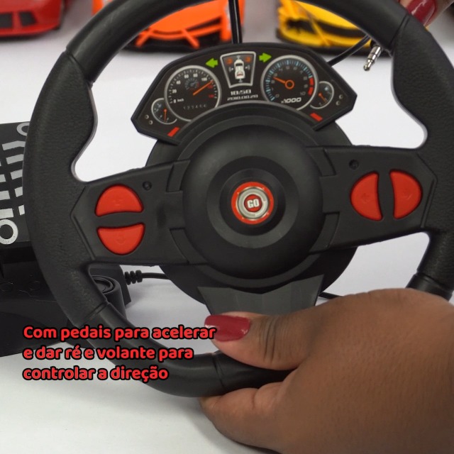 Multikids Carrinhos de Controle Remoto Racing Control Speed X