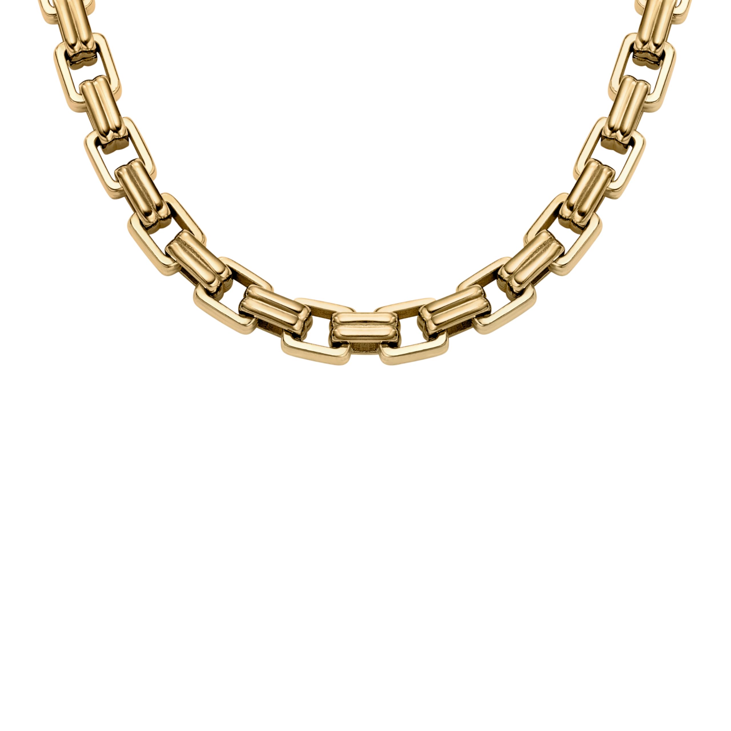 Fossil Women's Heritage Stainless Steel Chain Necklace