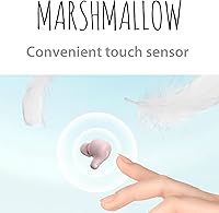 Vista 4 de JVC Marshmallow - Auriculares inalámbricos Bluetooth 5.3 con batería de 28 horas, auriculares de espuma viscoelástica para comodidad durante todo