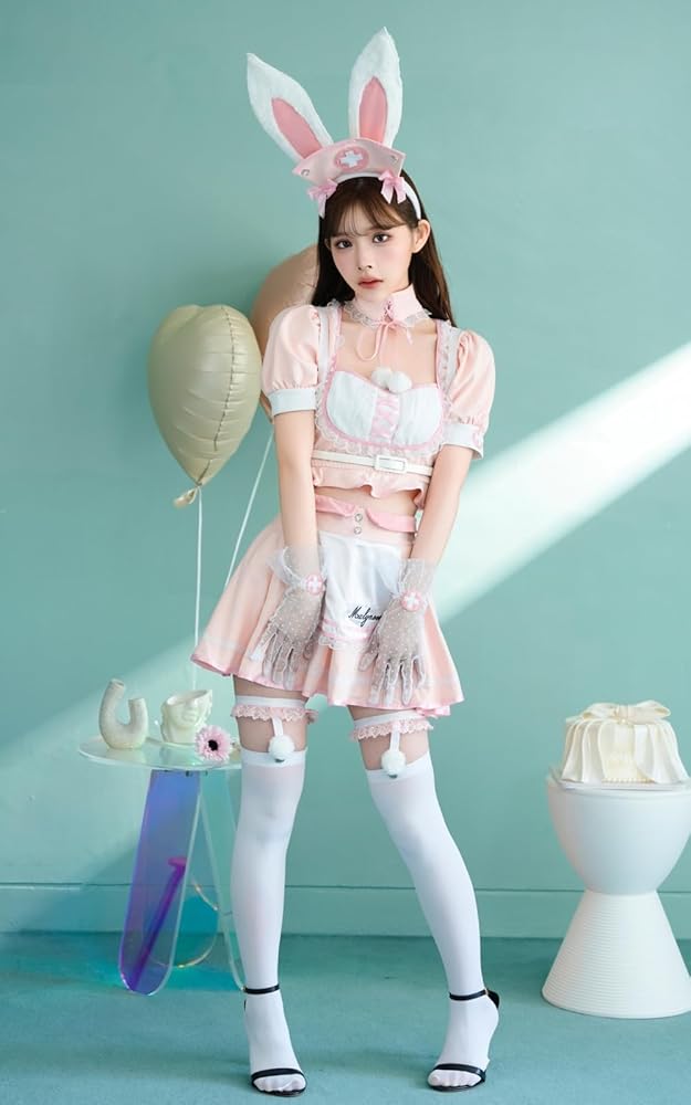 新品未使用 コスプレ衣装 バニーガールナース【Malymoon/マリームーン】 Amazon.co.jp: [Malymoon] バニー バニーガール レザー ウサギ