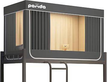 Portable Sleeping Bed Tent - Private Lightweight Canopy with Inner Blackout Curtains for Ultimate Comfort and Privacy