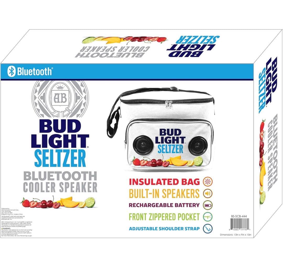 Amazon.co.jp: Bud Light Seltzer ソフトクーラーバッグ Bluetooth内蔵 