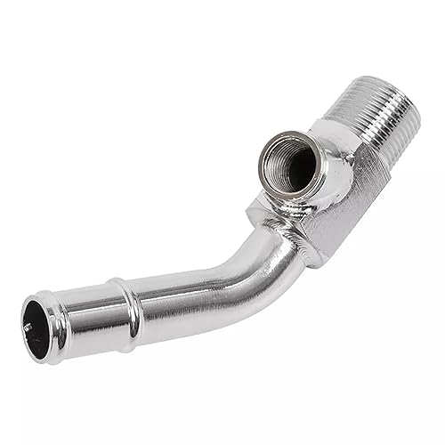 Miniatura 3 de El tubo del conector del codo del sensor de temperatura del refrigerante del radiador de agua caliente reemplaza E5TZ-18599-C compatible con Ford