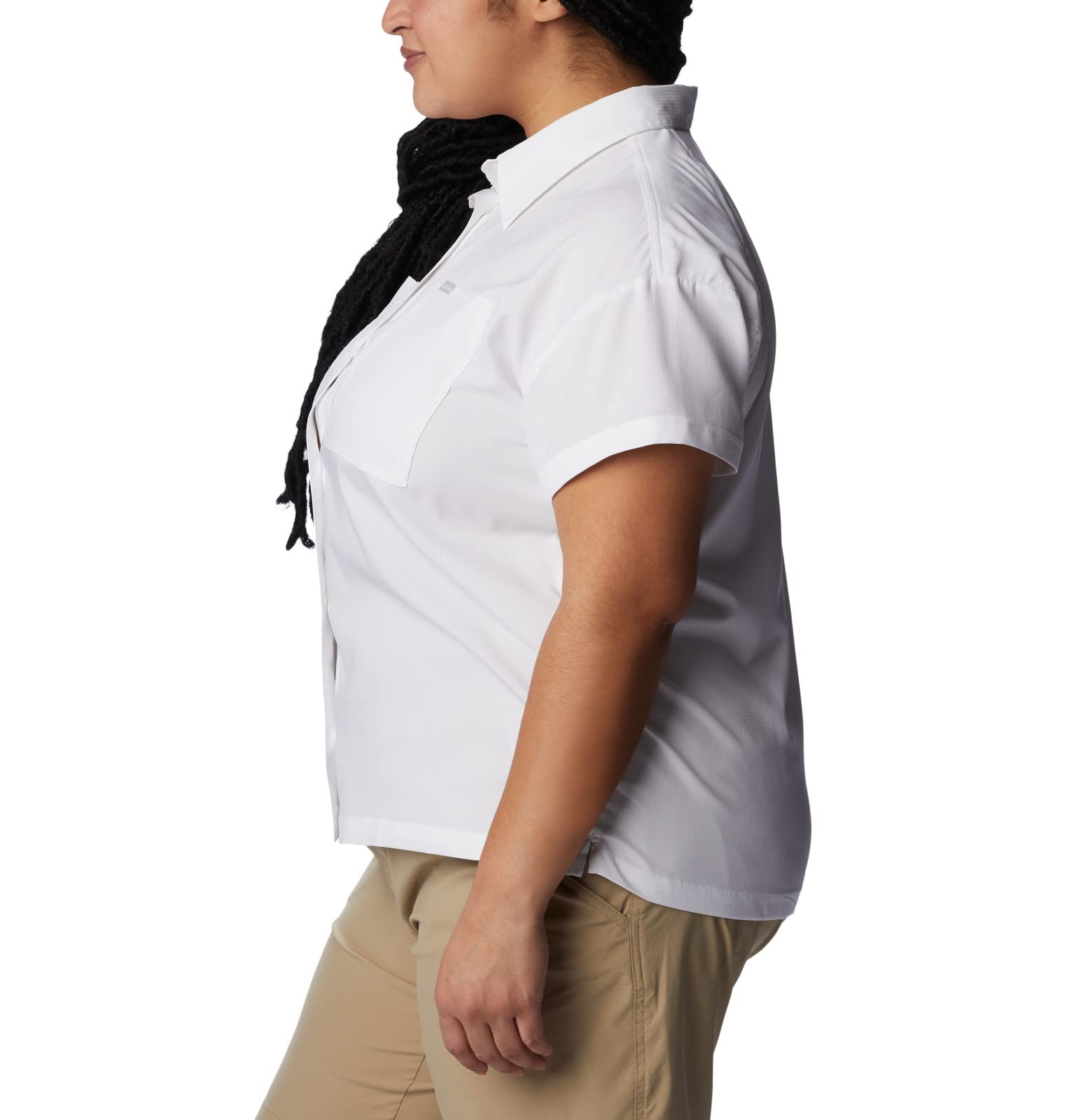 Columbia Silver Ridge Utility-Maglietta A Maniche Corte Camicia da Escursionismo Donna