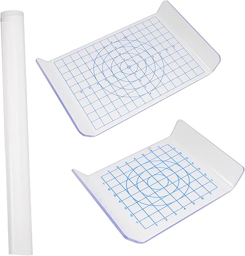 COHEALI 3 tableros acrílicos para arcilla hecha a mano, herramientas duraderas para dar forma a tallado y modelado para proyectos de cerámica y