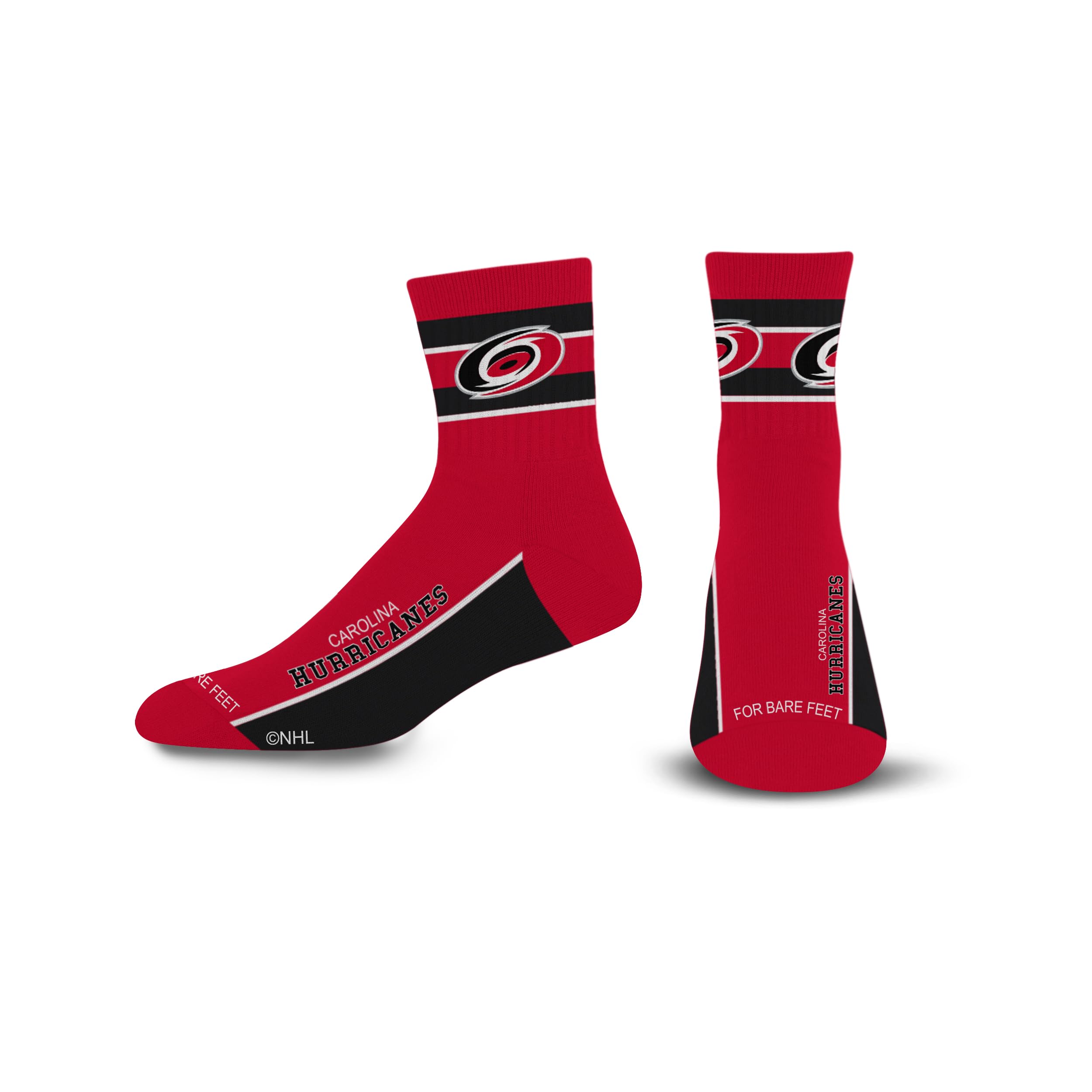 For Bare Feet Men's Lil' Deuce Quarter Sock