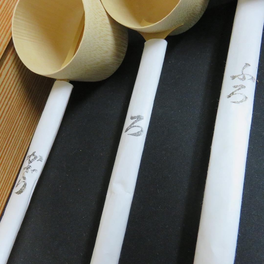 茶柄杓 茶道具 新品 3ケ 差通し 風炉用 炉用 紙箱付き 茶柄杓 茶道具 3ケ 差通し 風炉用 炉用 紙箱付き 柄杓（炉用）
