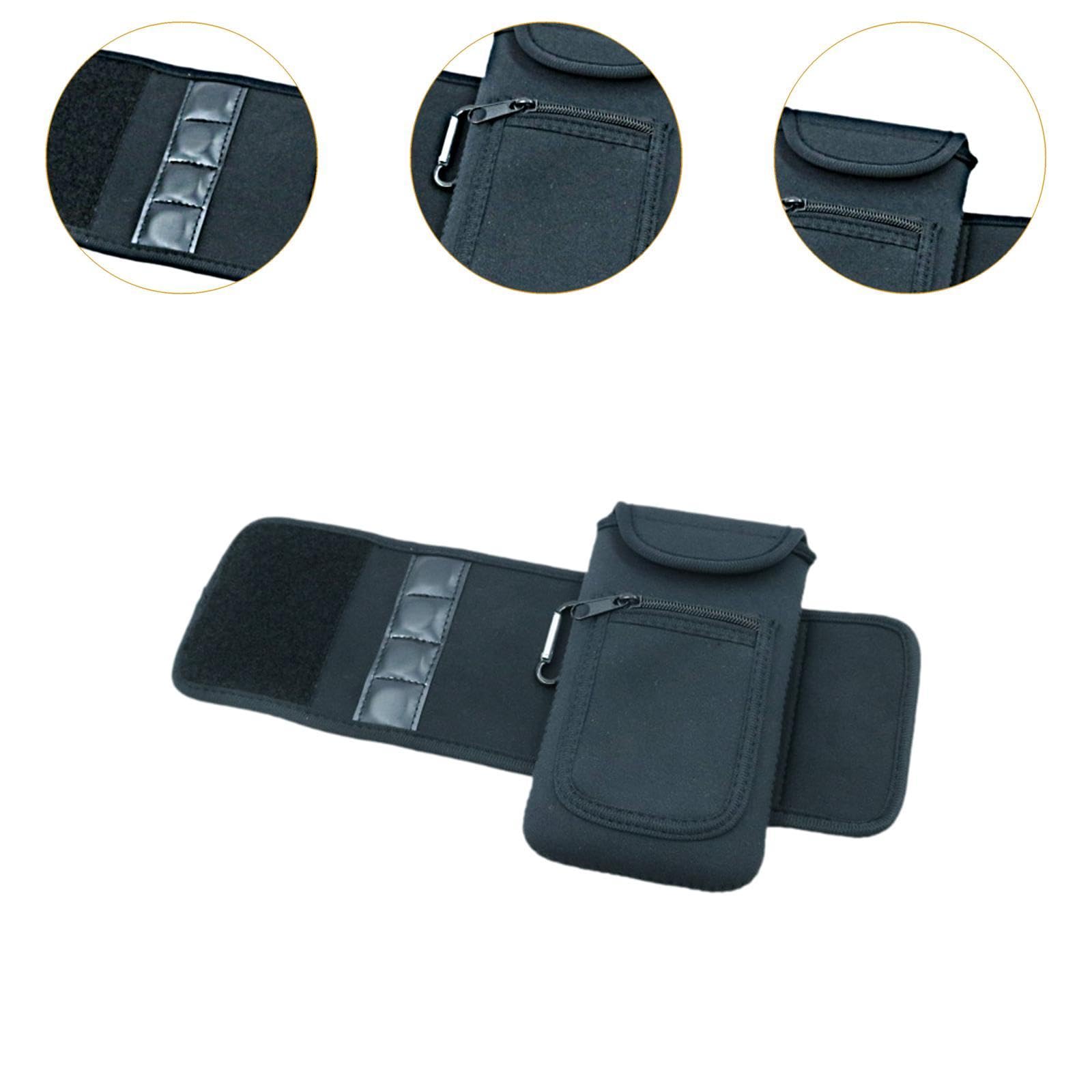 Amagogo Porte-Bouteille Pour Sangle De Sac à Dos – Pochette Nylon Et PVC, Fixation Rapide, Idéal Randonnée Vélo