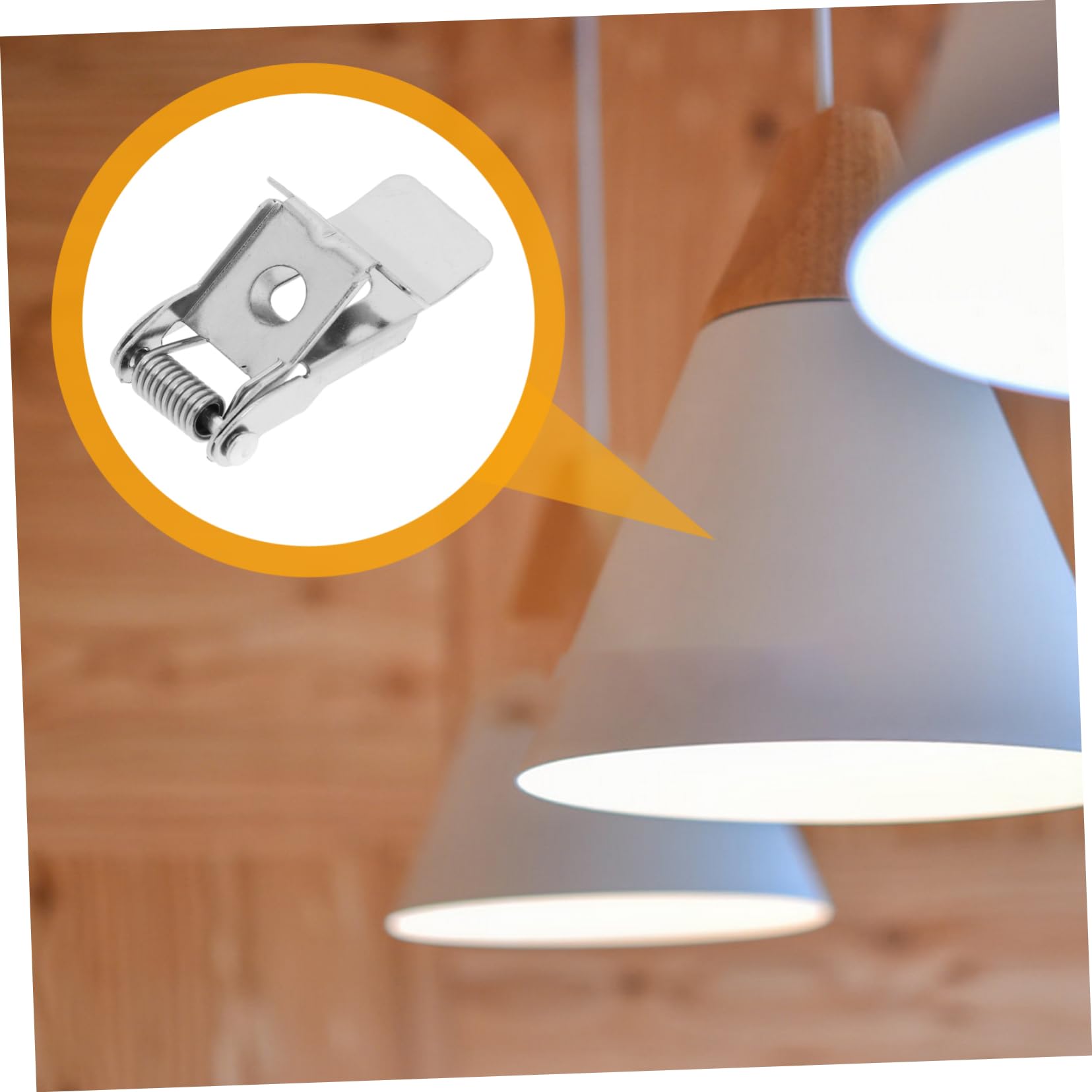 Kunststof buisklemmen voor LED-plafondlamp | Set van 30 stuks | T5 U-klem houder Kunststof buisklemmen voor LED-plafondlamp | Set van 30 stuks | T5 U-klem houder