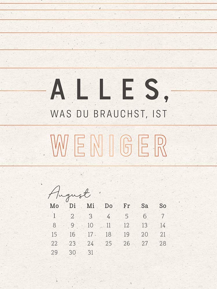 Tischkalender 2022 "Wunder": Kalender mit Holzaufsteller