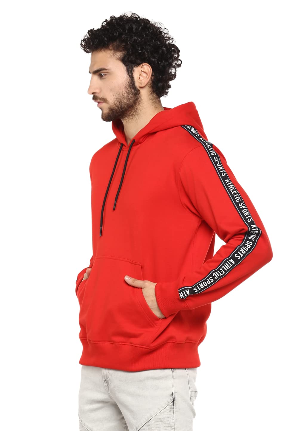 Men's Fleece Hooded Sweatshirt-image-4