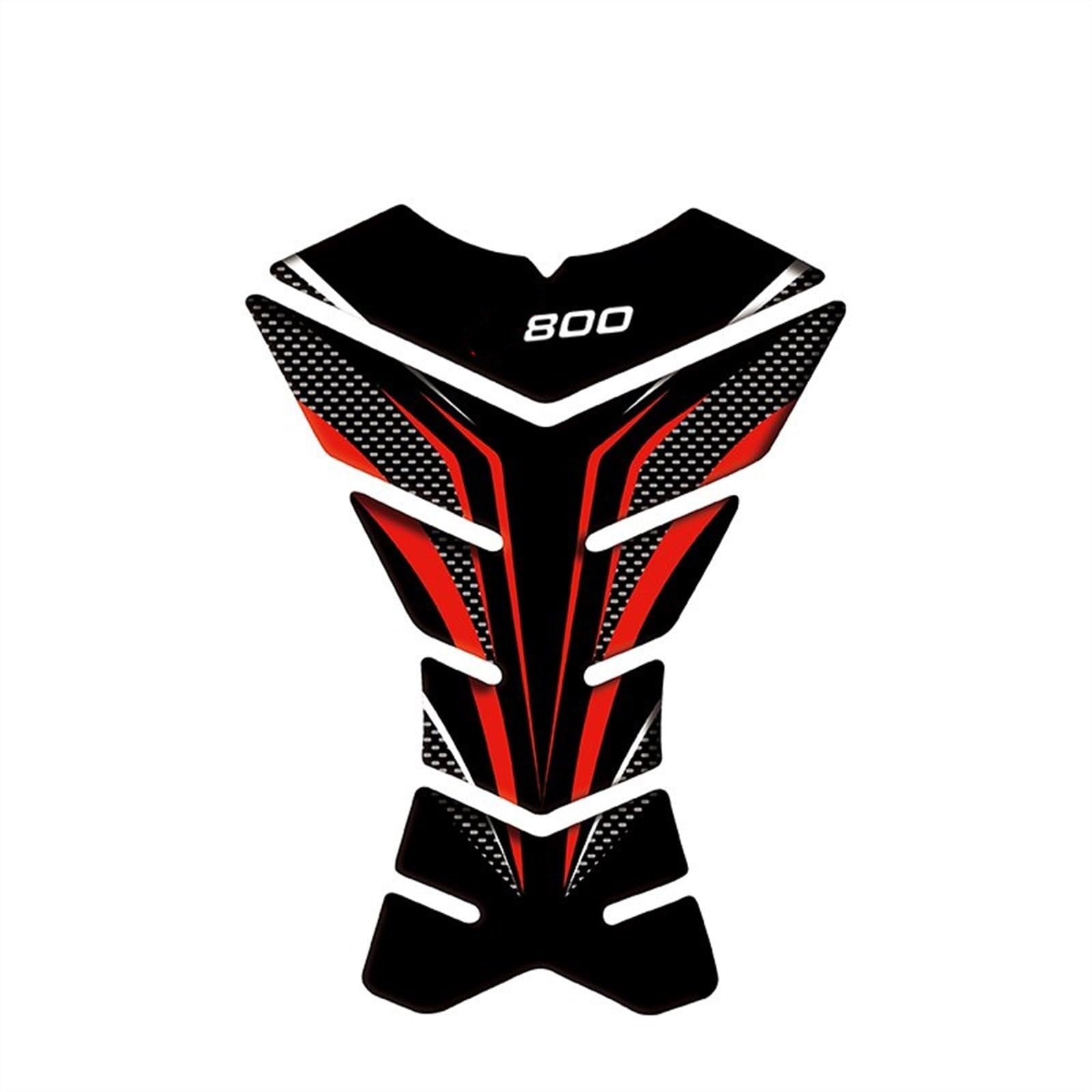 Motorcycle Tank Pad Protector Emblem Sticker Decal Gas Fuel Knee Fishbone for F800GS Fishbone Tank Pad(Color11)