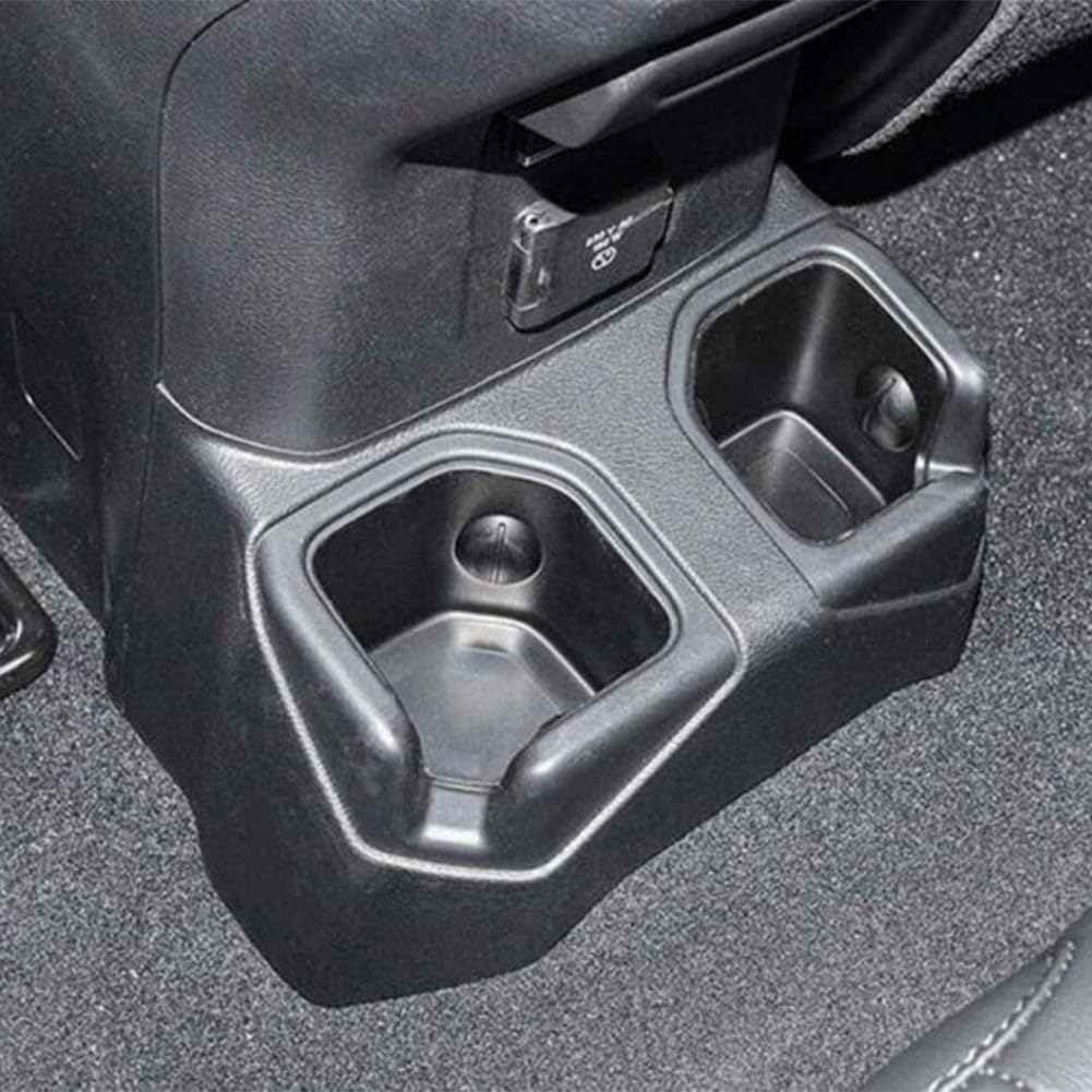 para forro Interior Cup Holder para Jeep para gladiator para jt Negro