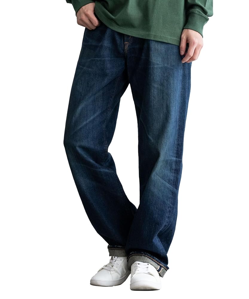 Amazon.co.jp: Edwin 505Z Men's Denim Pants, Wide Straight